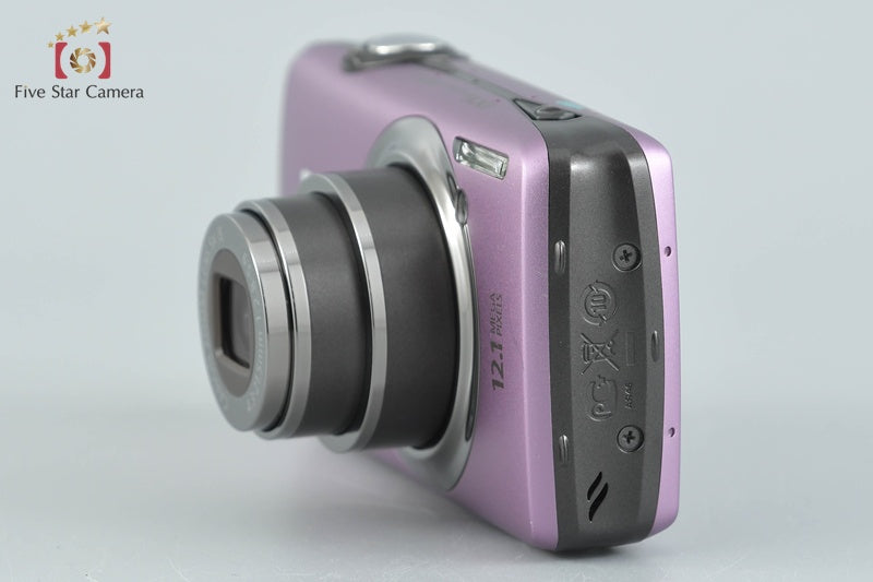 Canon IXY Digital 930 IS Purple 12.1 MP Digital Camera w/ Box