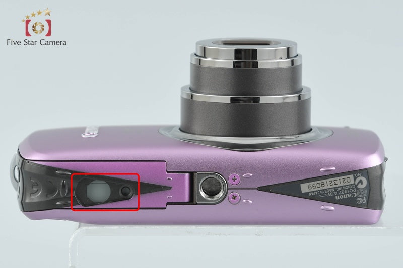 Canon IXY Digital 930 IS Purple 12.1 MP Digital Camera w/ Box