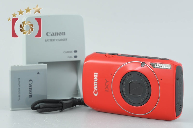 Canon IXY 30S Red 10.0 MP Digital Camera