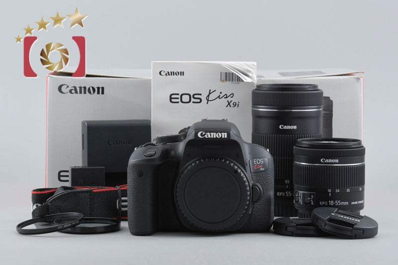 "Count 516" Canon EOS Kiss X9i / Rebel T7i / 800D 24.2 MP 18-55 55-250 Lenses