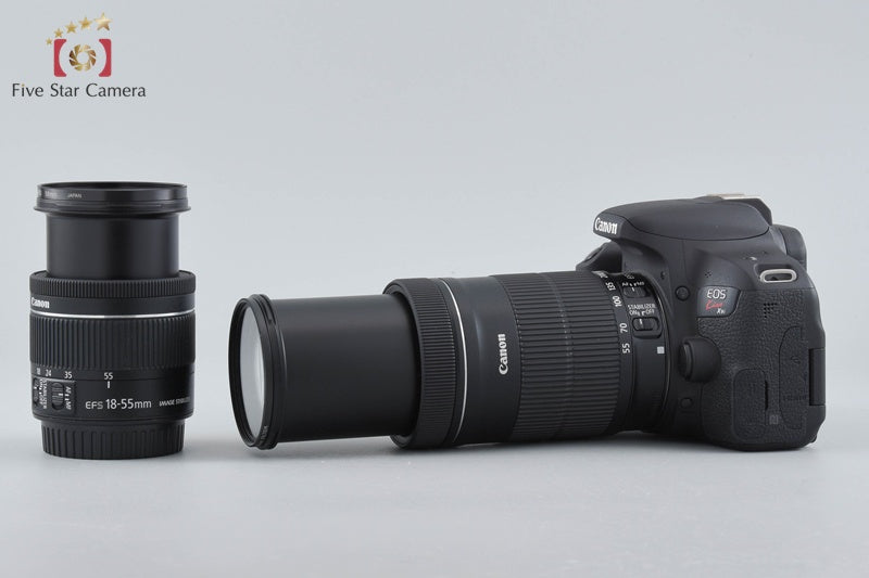 "Count 516" Canon EOS Kiss X9i / Rebel T7i / 800D 24.2 MP 18-55 55-250 Lenses