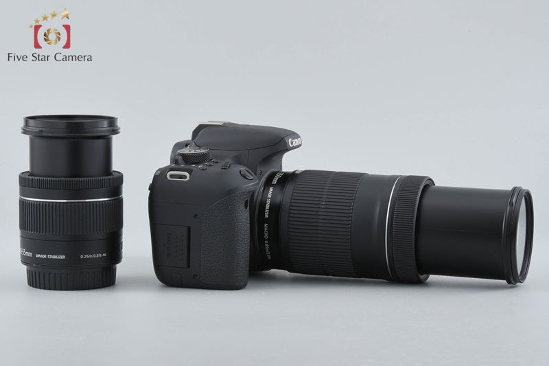 "Count 516" Canon EOS Kiss X9i / Rebel T7i / 800D 24.2 MP 18-55 55-250 Lenses