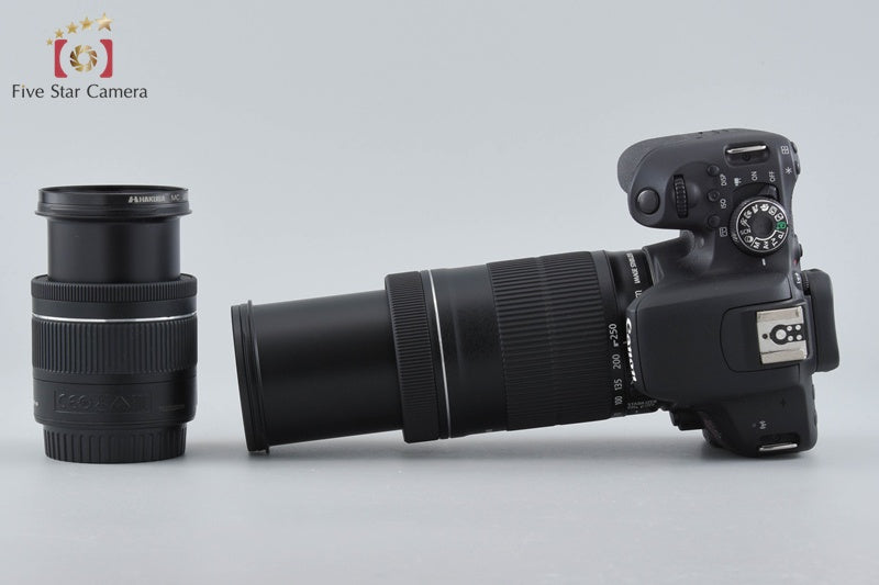"Count 516" Canon EOS Kiss X9i / Rebel T7i / 800D 24.2 MP 18-55 55-250 Lenses