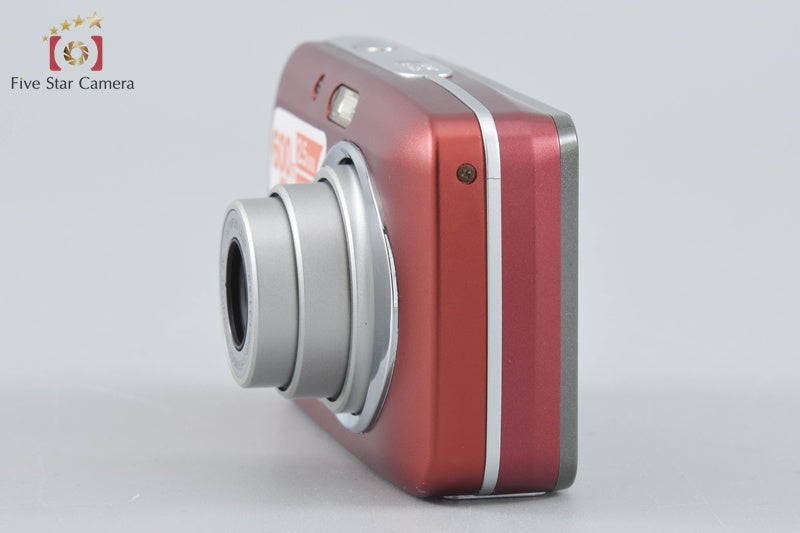 Olympus μ DIGITAL 600 Red 6.0 MP Digital Camera
