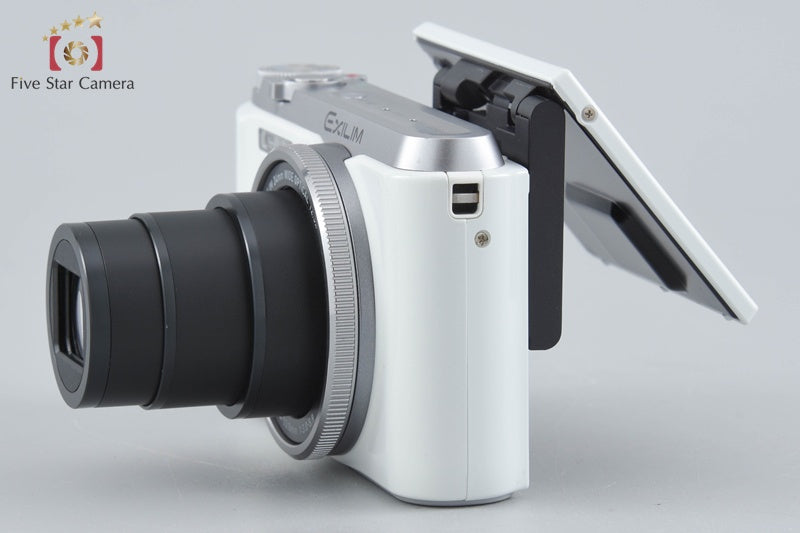 Casio HIGH SPEED EXILIM EX-ZR1000 White 16.1 MP Digital Camera