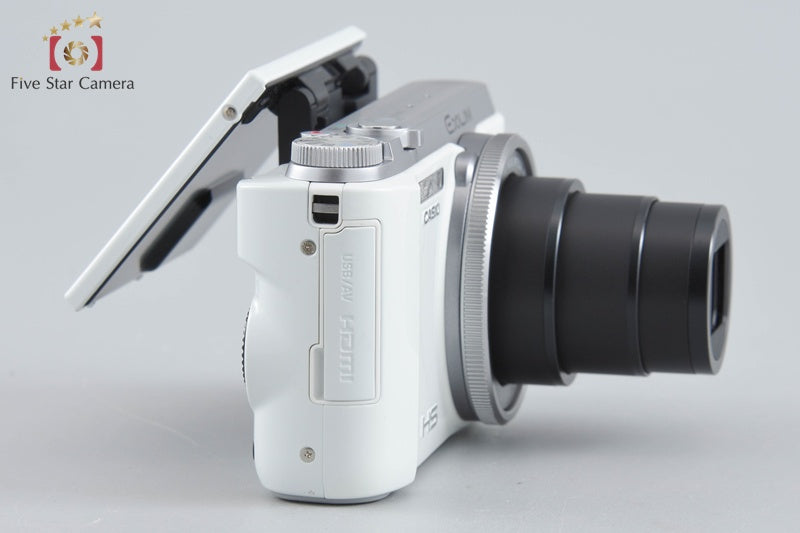 Casio HIGH SPEED EXILIM EX-ZR1000 White 16.1 MP Digital Camera
