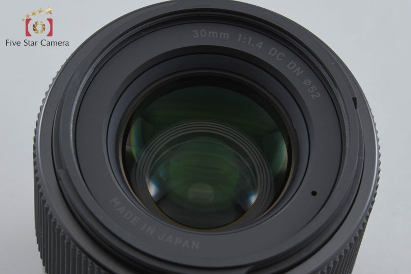 Sigma 30mm f/1.4 DC DN Contemporary for Canon EF-M Mount w/ Box