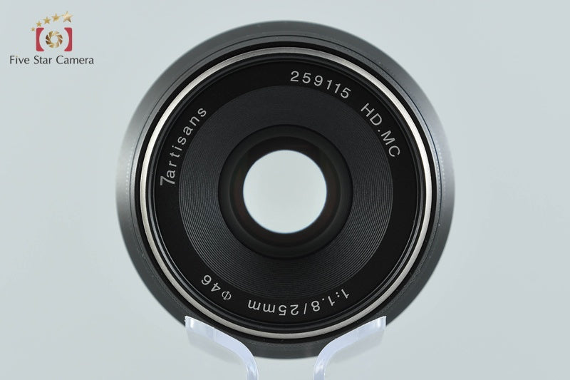 7Artisans HD.MC 25mm f/1.8 for Fujifilm X Mount