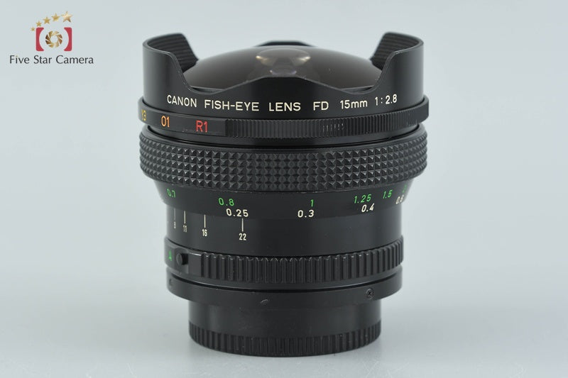 Canon New FD FISH-EYE 15mm f/2.8