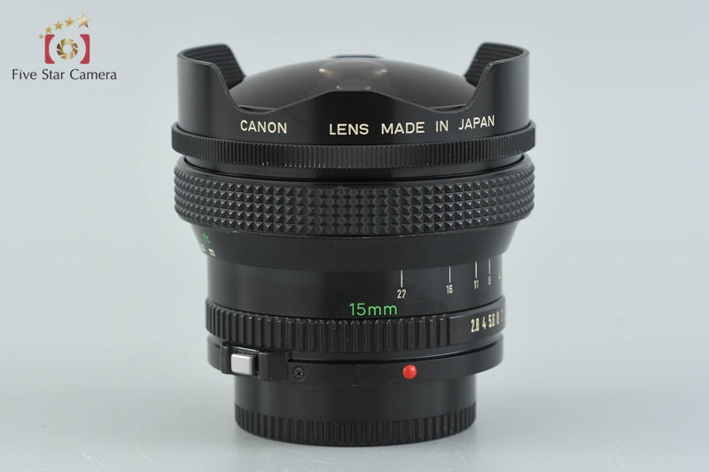 Canon New FD FISH-EYE 15mm f/2.8