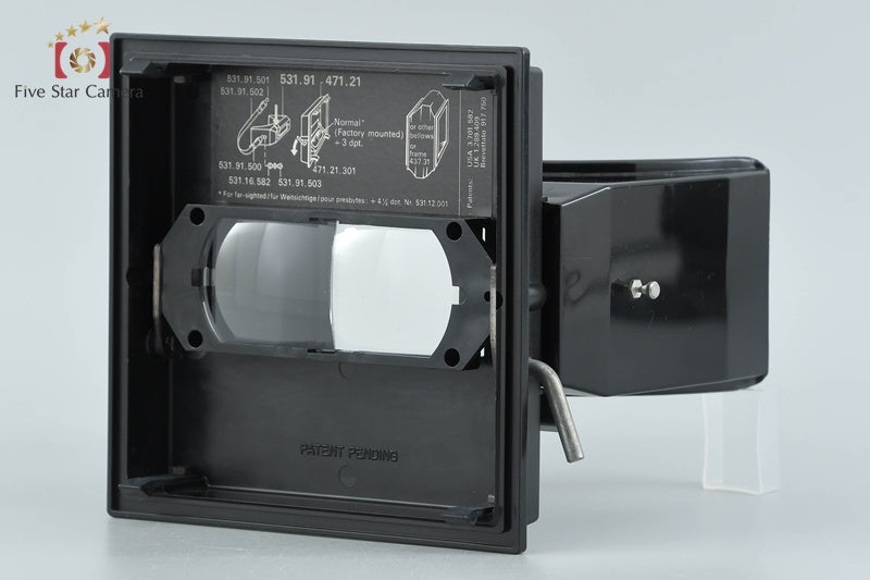 Sinar Binocular Loupe 471.21 for 4x5 Format + Light-Blocking Eye Hood