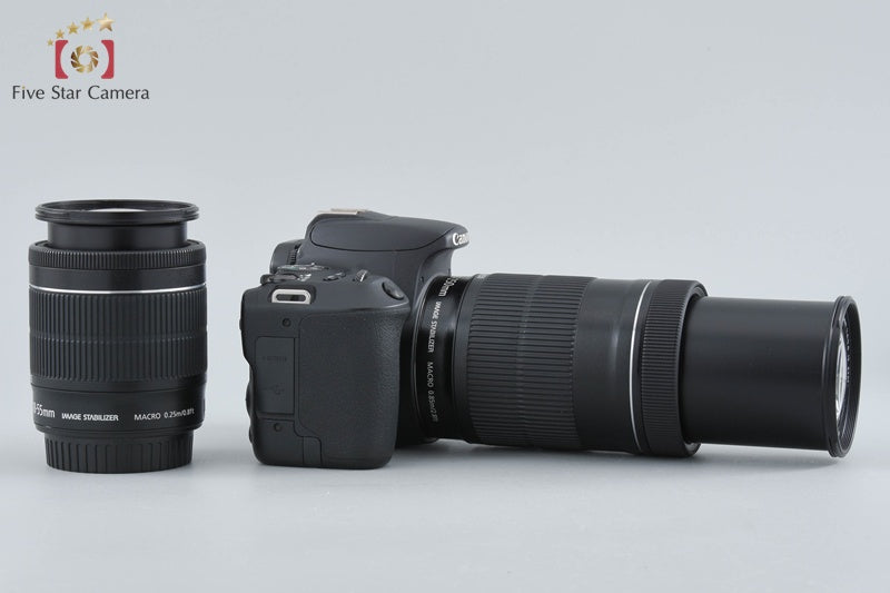 Canon EOS Kiss X9 / Rebel SL2 / 200D 24.2 MP 18-55 55-250 Lenses