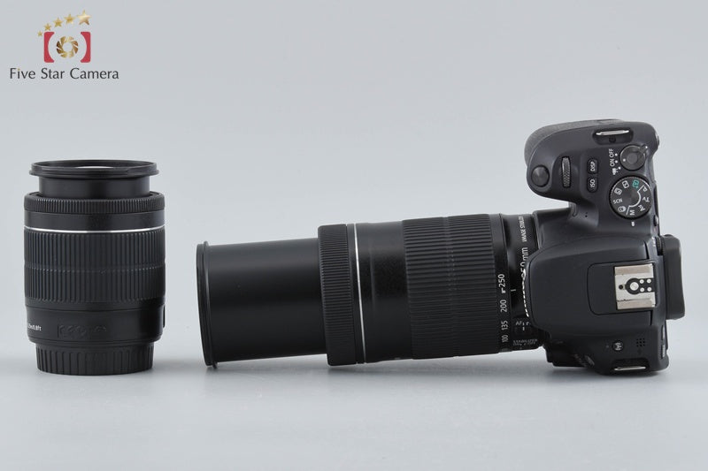 Canon EOS Kiss X9 / Rebel SL2 / 200D 24.2 MP 18-55 55-250 Lenses