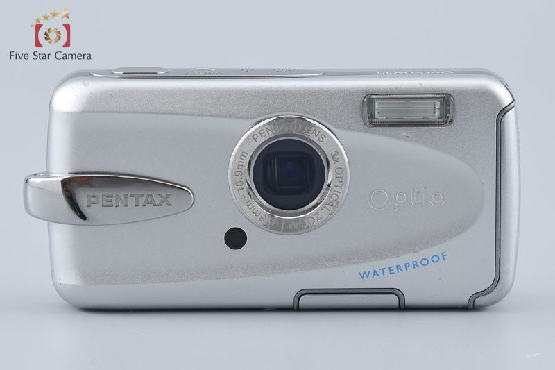 Pentax Optio W30 Silver 7.1 MP Waterproof Digital Camera