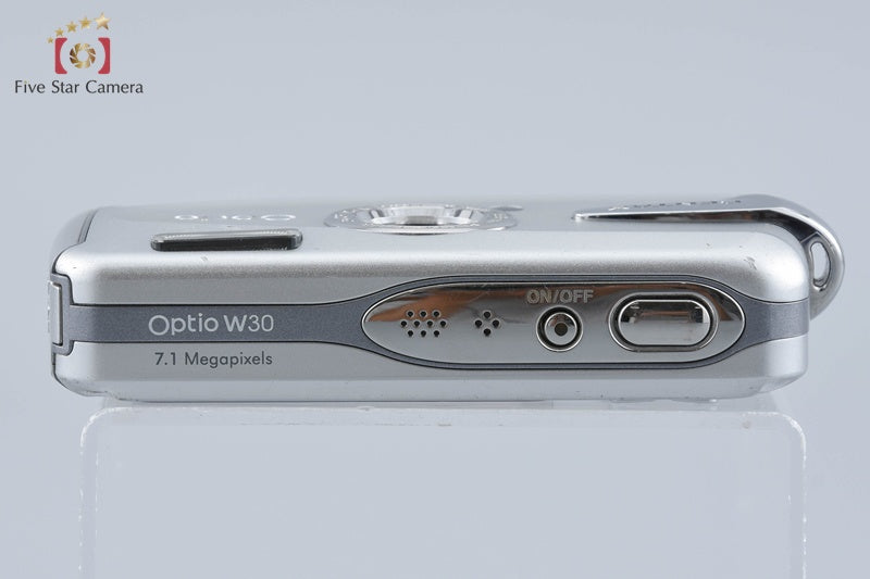 Pentax Optio W30 Silver 7.1 MP Waterproof Digital Camera