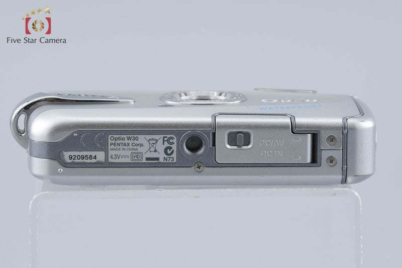 Pentax Optio W30 Silver 7.1 MP Waterproof Digital Camera