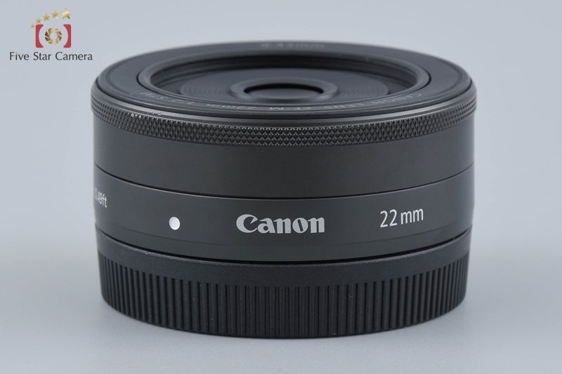 Canon EF-M 22mm f/2 STM Black