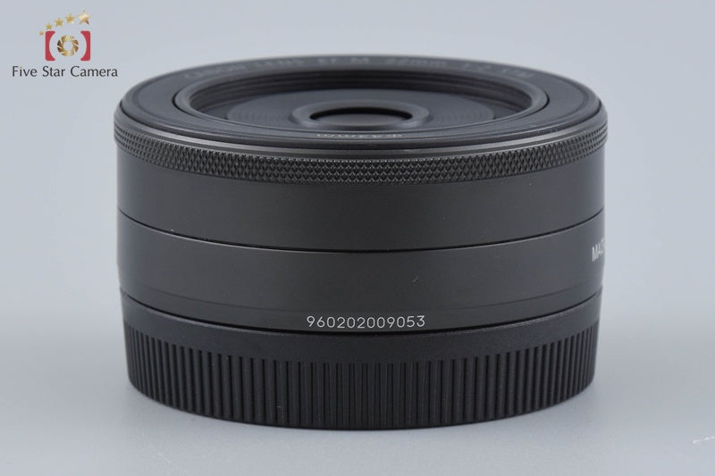 Canon EF-M 22mm f/2 STM Black
