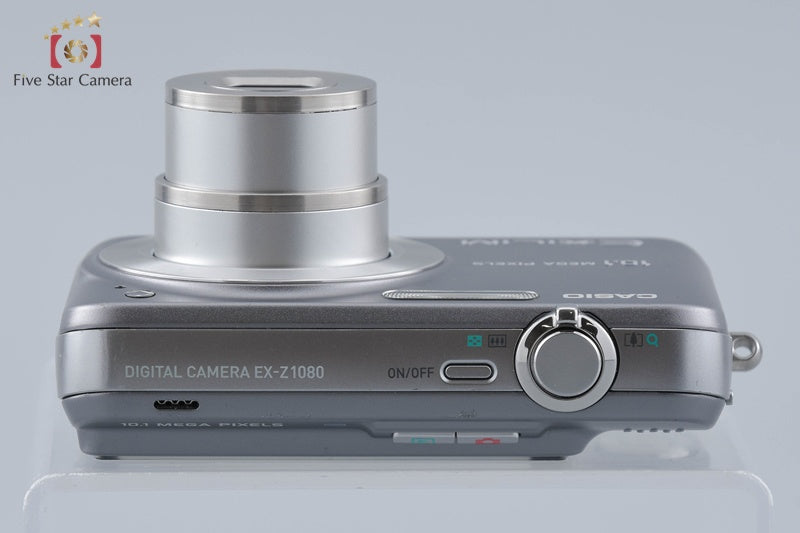 Casio EXILIM ZOOM EX-Z1080 Gray 10.1 MP Digital Camera