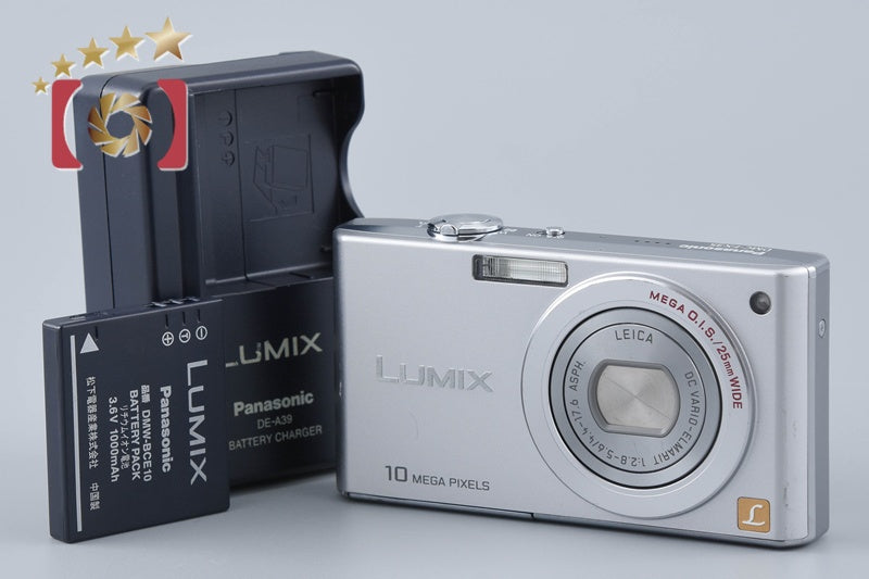 Panasonic LUMIX DMC-FX35 Precious Silver 10.1 MP Digital Camera