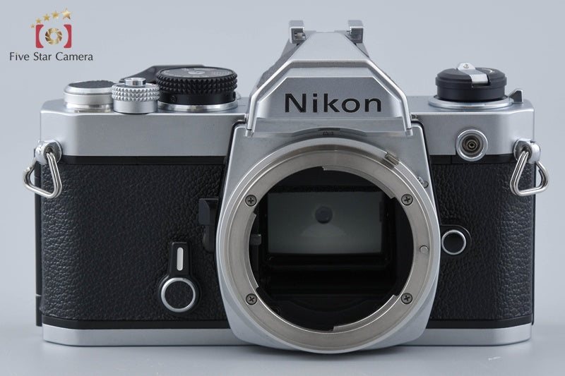 Nikon FM Silver Early Model 35mm SLR Film Camera Body