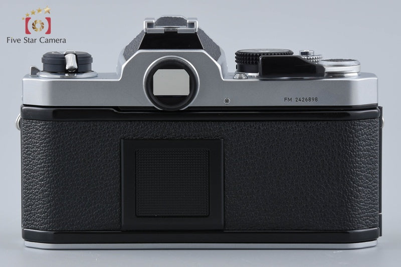 Nikon FM Silver Early Model 35mm SLR Film Camera Body