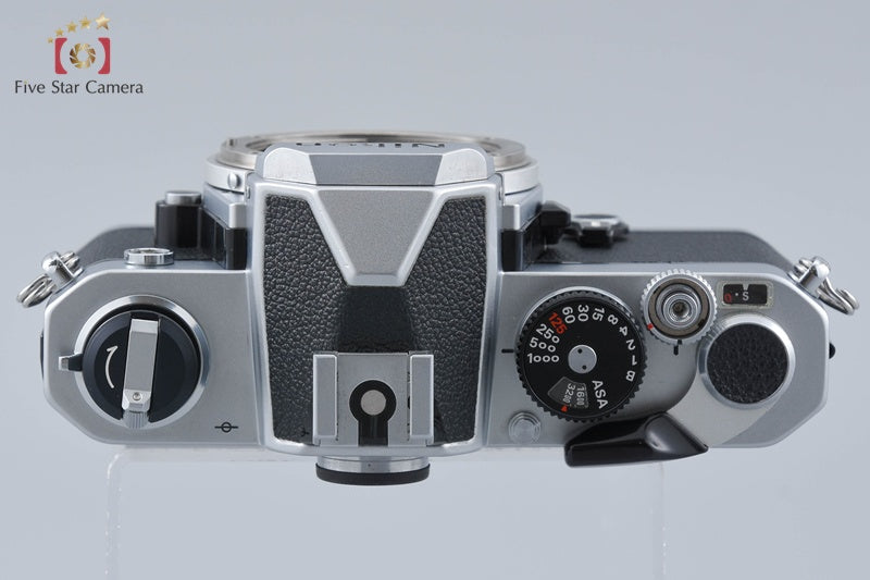 Nikon FM Silver Early Model 35mm SLR Film Camera Body