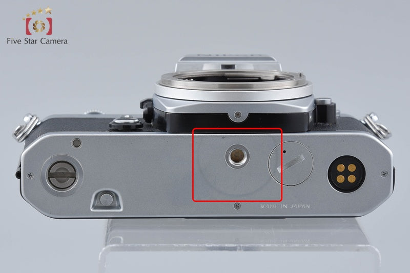 Nikon FM Silver Early Model 35mm SLR Film Camera Body