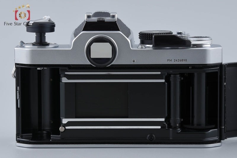 Nikon FM Silver Early Model 35mm SLR Film Camera Body