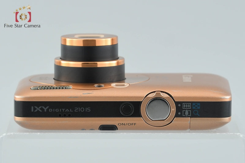 Canon IXY DIGITAL 210 IS Gold 12.1 MP Digital Camera