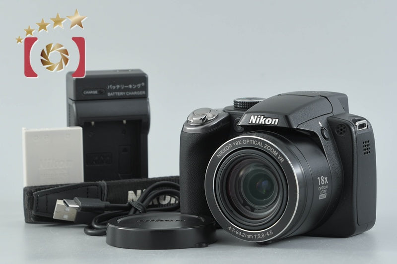 Nikon COOLPIX P80 Black 10.1 MP Digital Camera