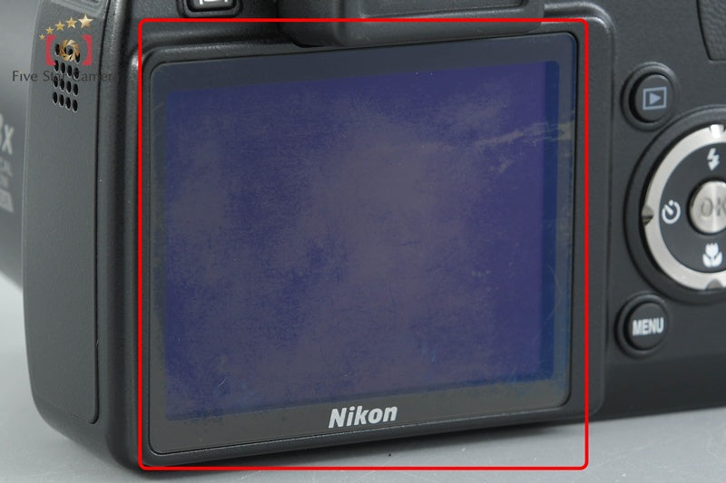 Nikon COOLPIX P80 Black 10.1 MP Digital Camera