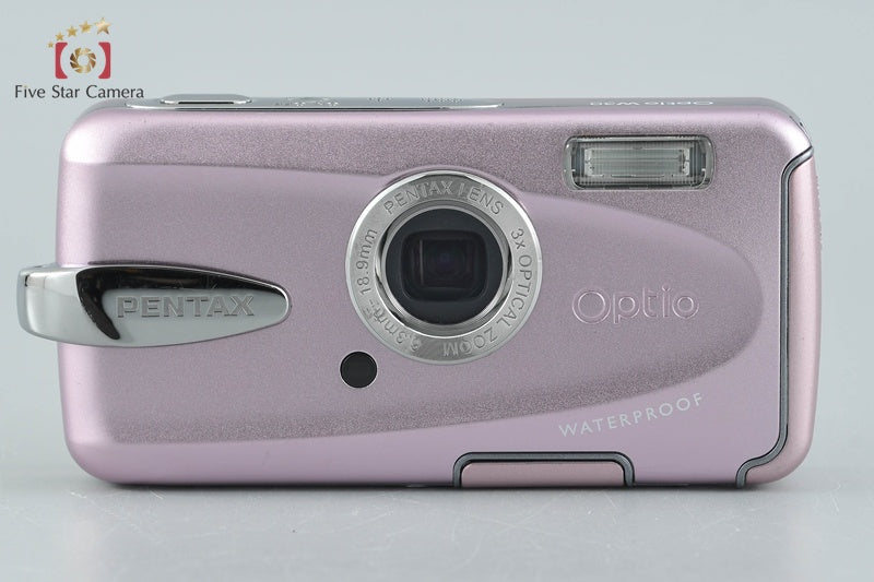 Pentax Optio W30 Pink 7.1 MP Waterproof Digital Camera