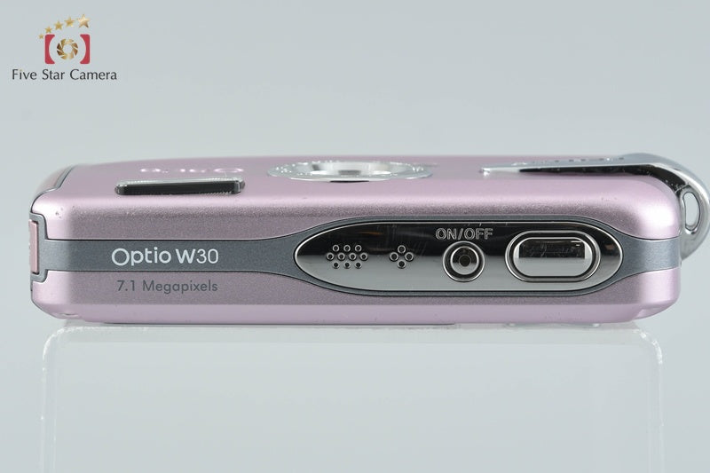 Pentax Optio W30 Pink 7.1 MP Waterproof Digital Camera