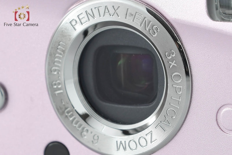 Pentax Optio W30 Pink 7.1 MP Waterproof Digital Camera