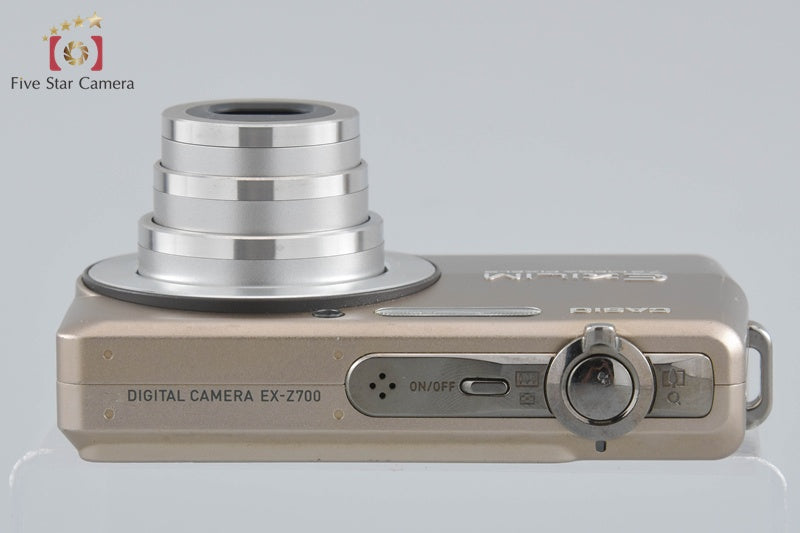 CASIO EXILIM EX-Z700 Gold 7.2 MP Digital Camera