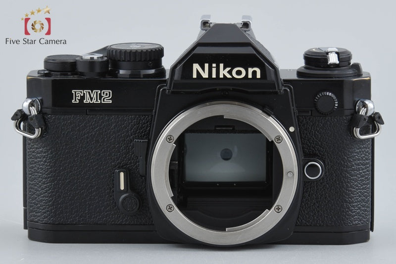 Nikon New FM2 FM2N Black Later Model + Ai NIKKOR 50mm f/2 w/ MF-16 Data Back