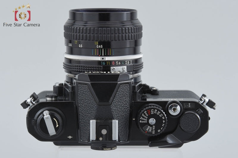 Nikon New FM2 FM2N Black Later Model + Ai NIKKOR 50mm f/2 w/ MF-16 Data Back
