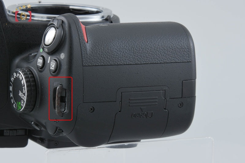 "Shutter count 55" Nikon D5000 12.3 MP DSLR Camera Body