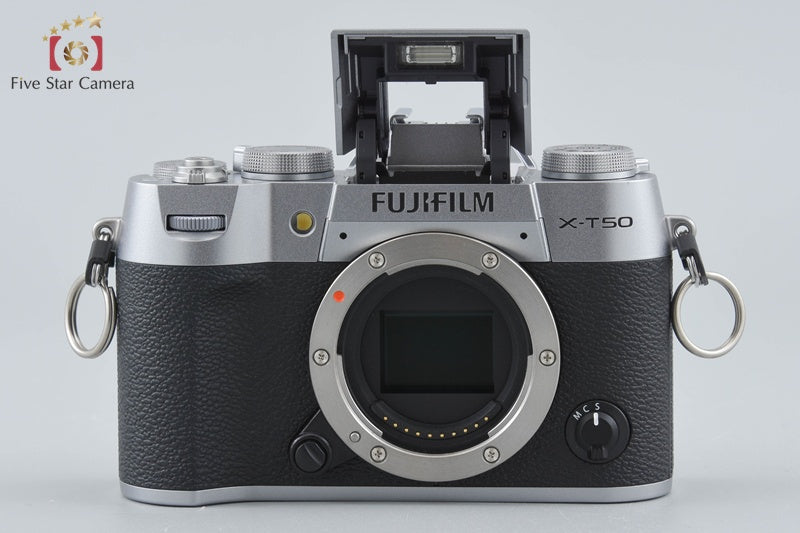 Fujifilm X-T50 Silver 40.2 MP Digital Mirrorless Camera Body