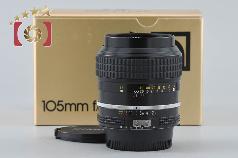 Nikon Ai NIKKOR 105mm f/2.5 w/ Box