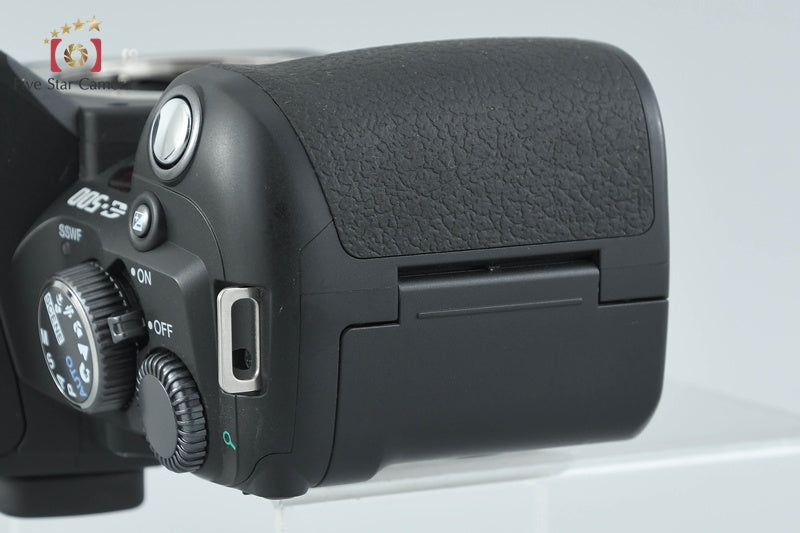 "Shutter count 4,744" Olympus E-500 Black 8.0 MP Digital SLR Camera Body