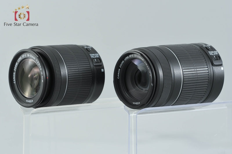 "Count 1,686" Canon EOS Kiss X9 / Rebel SL2 / 200D 24.2 MP 18-55 55-250 Lenses