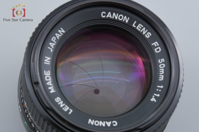 Canon New FD 50mm f/1.4