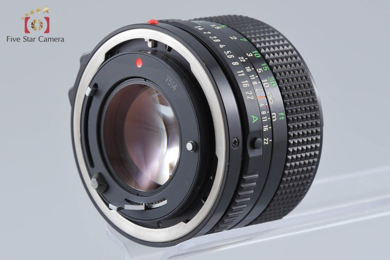 Canon New FD 50mm f/1.4