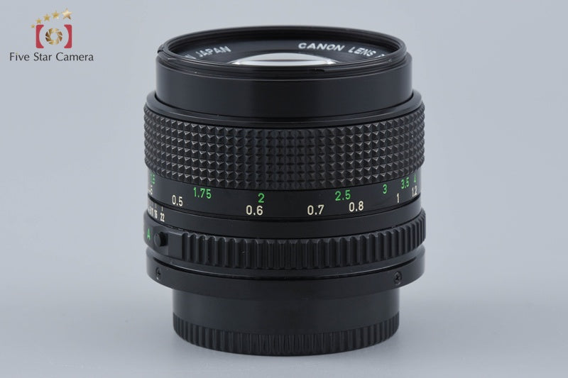Canon New FD 50mm f/1.4