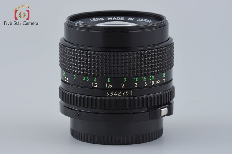 Canon New FD 50mm f/1.4
