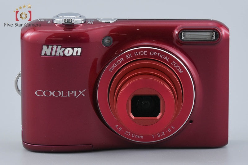 Nikon COOLPIX L28 Red 20.1 MP Digital Camera