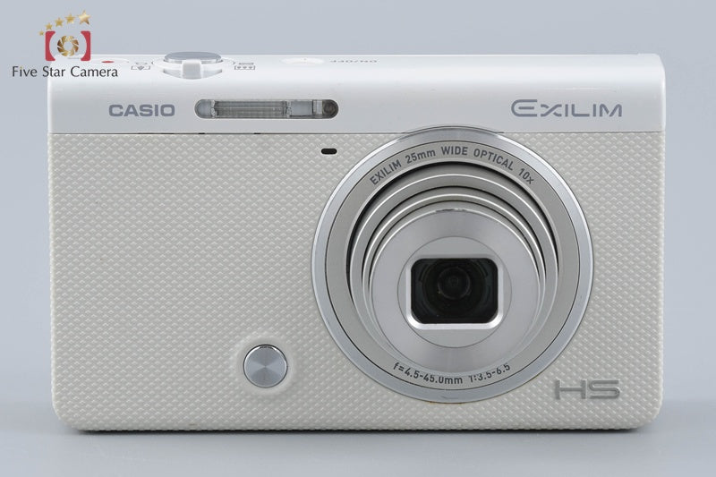 Casio HIGH SPEED EXILIM EX-ZR50 White 16.1 MP Digital Camera