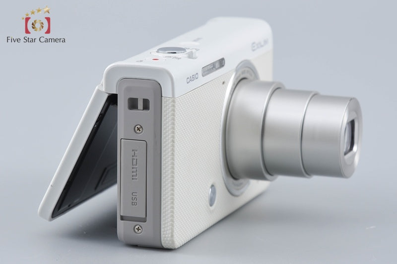 Casio HIGH SPEED EXILIM EX-ZR50 White 16.1 MP Digital Camera